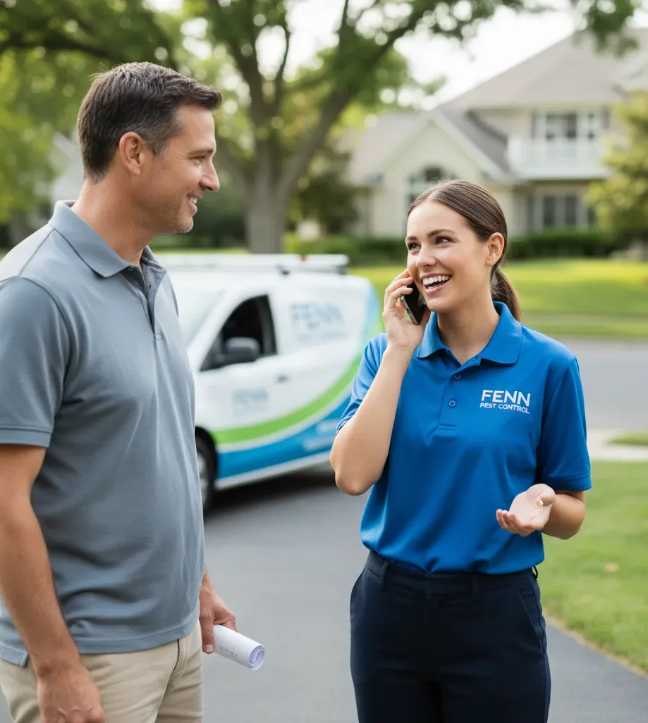 Fenn Pest Control customer support in Paola